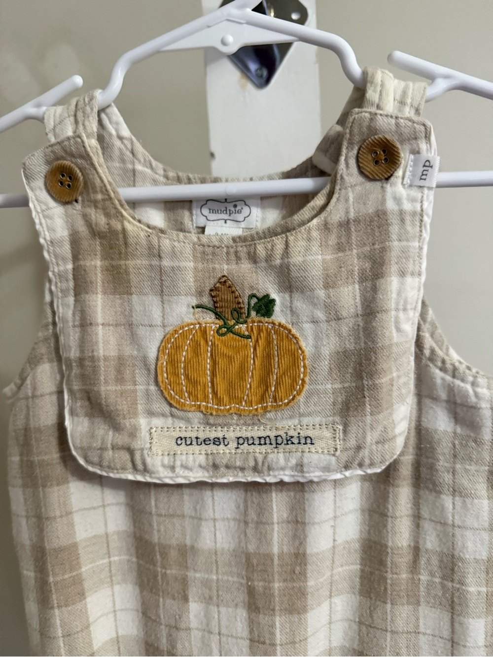Mudpie Fall & Thanksgiving Romper - Picture 15 of 16